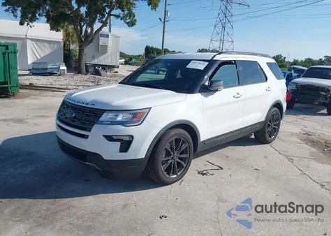 2018 Ford Explorer Xlt z USA, uszkodzony, nr VIN 1FM5K7DH0JGB04338